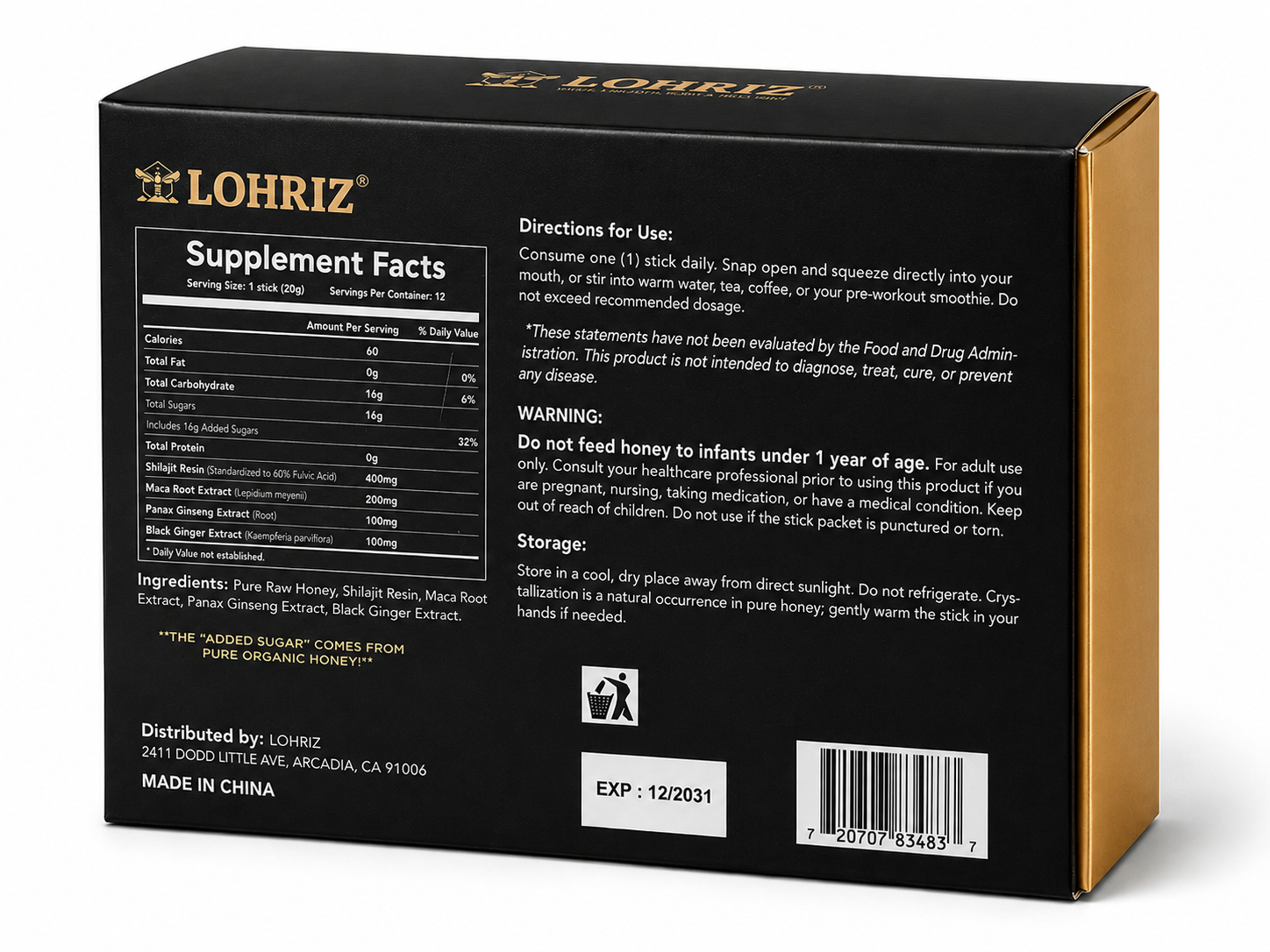 LORIZ Premium Shilajit Honey - Image 2