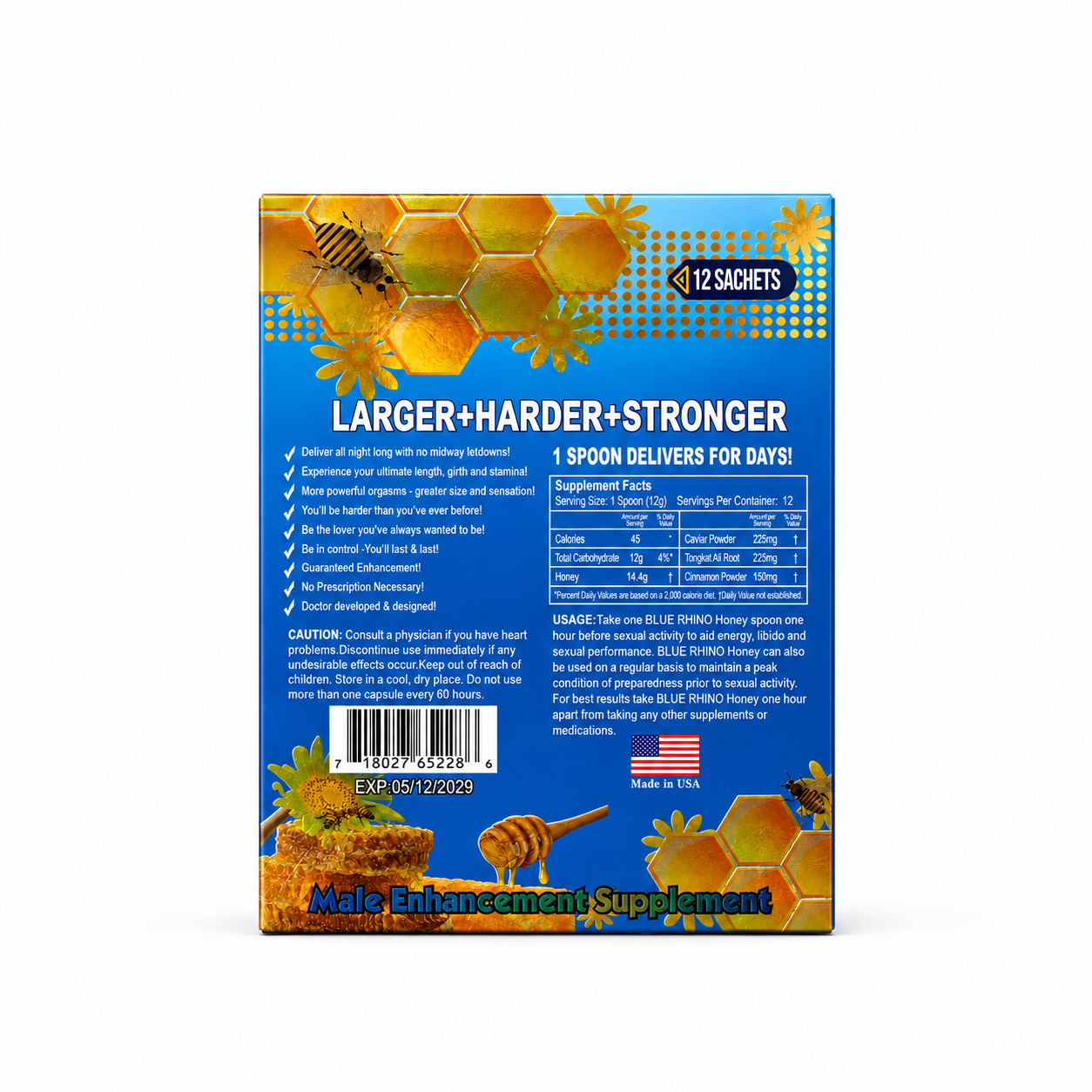 Blue Rhino Honey (20g Stick) - Image 4